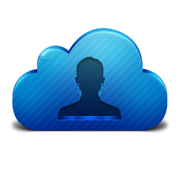 Cloud Contacts Icon 256x256 png